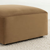 Philo Performance Velvet Low Profile Modular Sofa (3-Seater)