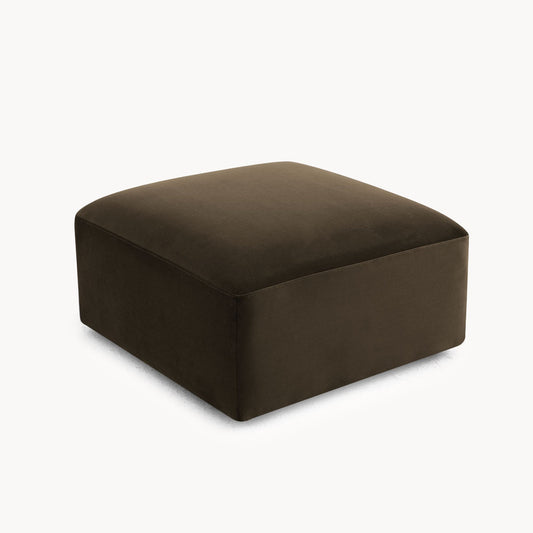 Philo Performance Velvet Low Profile Modular Ottoman