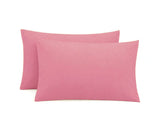 100% Cotton Sateen Pillowcases - Set of 2