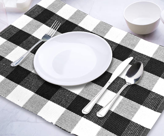 Black and White Placemats