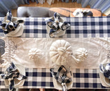 Navy Blue Tablecloth