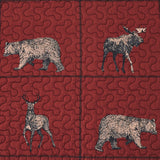 Woodland Plaid Reversible Quilt Set