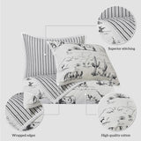 Ranch Life Western Toile Reversible Quilt Set