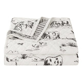 Ranch Life Western Toile Reversible Quilt Set