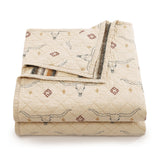 Maverick Longhorns Reversible Quilt Set
