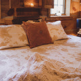 Elsa Cowhide Reversible Quilt Set