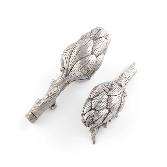 Artichoke Salt Shaker & Pepper Grinder Set