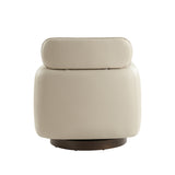 Othon Swivel Chair-IVORY