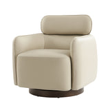 Othon Swivel Chair-IVORY