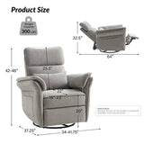 CUDDLESUPPORT ARMRESTS Nursery Power Glider