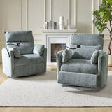 Arthur 38" Power Rocking Swivel Recliner with USB(Optional Types)