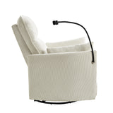 Archibald Power Rocking Swivel Nursery Recliner