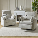 Arthur 38" Power Rocking Swivel Recliner with USB(Optional Types)