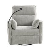 Arthur 38" Power Rocking Swivel Recliner with USB(Optional Types)