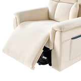 Lift Assist Power Recliner Geri Chair with Intense Massage And Heat