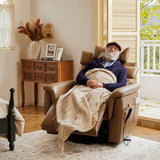 Lay Flat Lift Geri Chairs with Adjustable Head and Lumbar Lateral Support