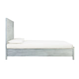Asheville Grey Washed Wooden Queen Bed