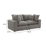 Cali 80" Modular Loveseat