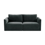 Willow 74" Performance Velvet Modular Loveseat