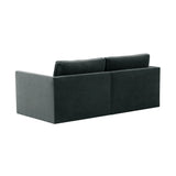 Willow 74" Performance Velvet Modular Loveseat