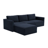 Willow 4-Piece Performance Velvet Modular Sectional