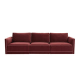 Willow 105" Performance Velvet Modular Sofa