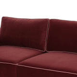 Willow 105" Performance Velvet Modular Sofa