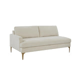Serena 68" Performance Velvet Modular Loveseat