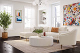 Serena 3-Piece Performance Velvet Chaise Sectional
