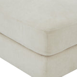 Serena Performance Velvet Ottoman