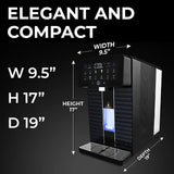 U1-W Space-Saving 4-in-1 Water Filter System