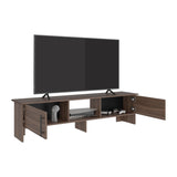 Dago 65" TV Stand with 4 Open Shelves, 2 Doors, Modern Media Console for Living Room Entertainment Storage