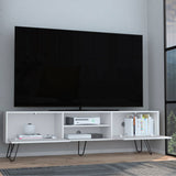 Vassel TV Rack with Two Drawers and Two Shelves