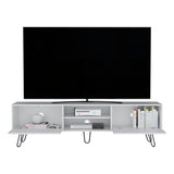 Vassel TV Rack with Two Drawers and Two Shelves