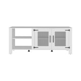Freedom 65" TV Stand with 5 Open Shelves, 2 Doors, Modern Media Console for Living Room Entertainment Storage