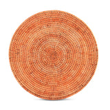 Hand Woven Wicker Rattan Round Placemat - Set of 4
