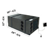 Pioneer® 10,000 BTU 115V Under-Bench RV Inverter Packaged Heat Pump Air Conditioner