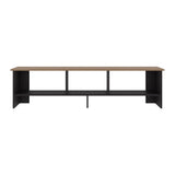 Belga 65" TV Stand with 4 Open Shelves, Modern Media Console for Living Room Entertainment Storage