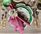 Plain Linen Napkins - Set of 4