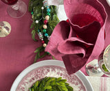 Plain Linen Napkins - Set of 4