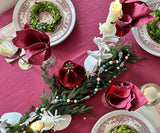 Plain Linen Napkins - Set of 4