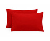 100% Cotton Sateen Pillowcases - Set of 2