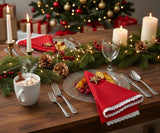 Crochet Napkins - Scalloped Lace Napkins