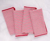 Red Cloth Napkins - Dinner Napkins