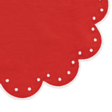 Placemats Round - Scallop Placemat Washable