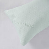 Memory Foam Pillow with Bamboo Cover, Queen & King Pillows