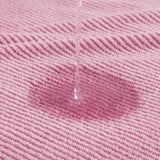 4pcs 100% Cotton Quick-Dry Ribbed Bath Towel Set, Pink