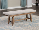 Riverdale 6-Piece Dining Set (Dining Table, 2 Arm Chairs, 2 Side Chairs and Bench)