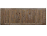 Riverdale Trestle Table with 4 Upholstered Side Chairs