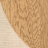 Roma 48" Modern Oval Coffee Table